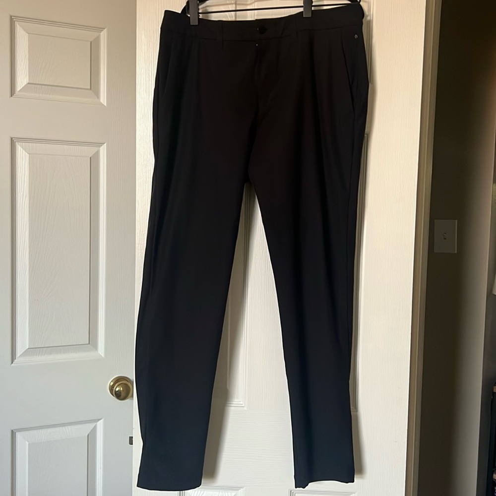 Lululemon Athletica Men's Charcoal Dress Pants-Classic Fit